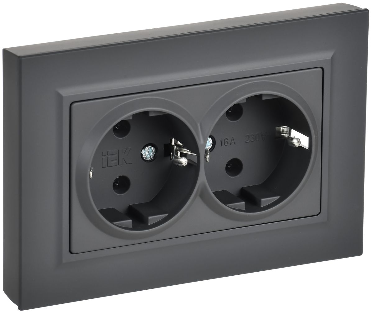 Розетка силовая РСПл12-3-БрГ BR-R27-16-K53-F