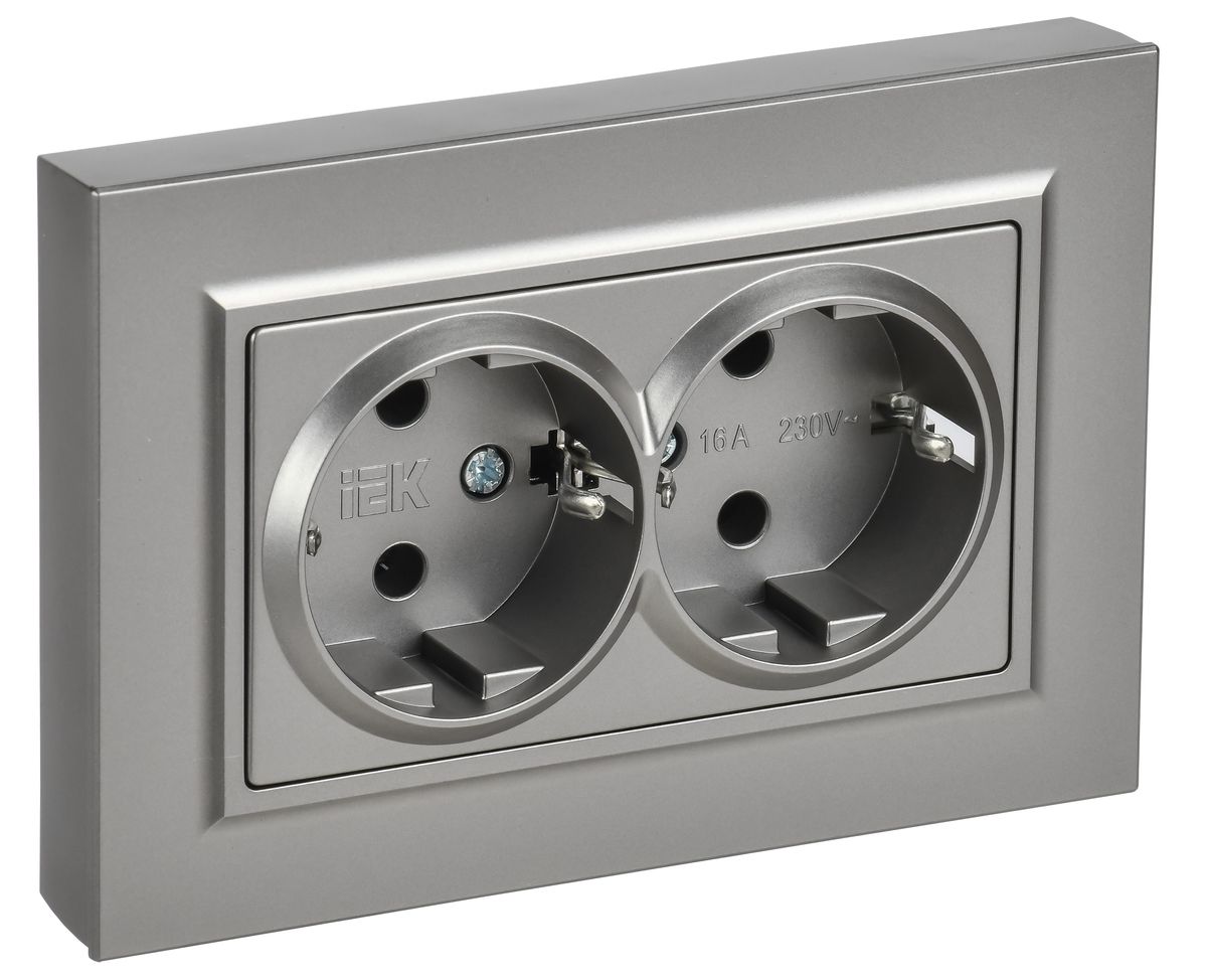 Розетка силовая РСПл12-3-БрС BR-R27-16-K46-F