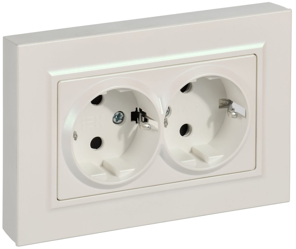 Розетка силовая РСшПл12-3-БрЖ BR-R28-16-K36-F