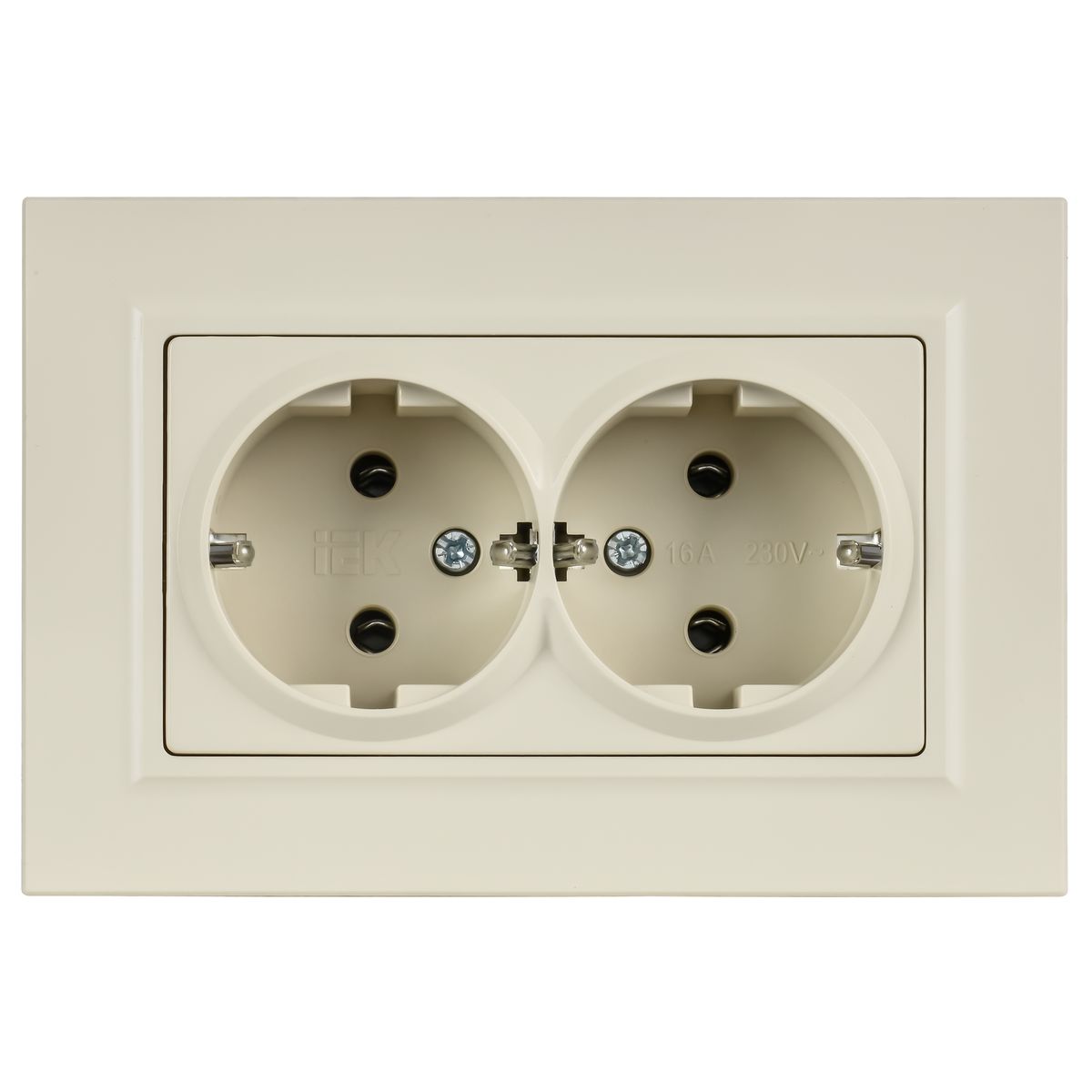 Розетка силовая РСПл12-3-БрКр BR-R27-16-K10-F