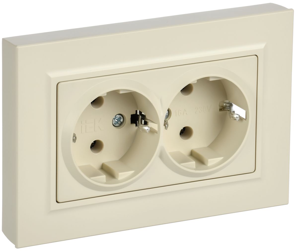 Розетка силовая РСПл12-3-БрКр BR-R27-16-K10-F