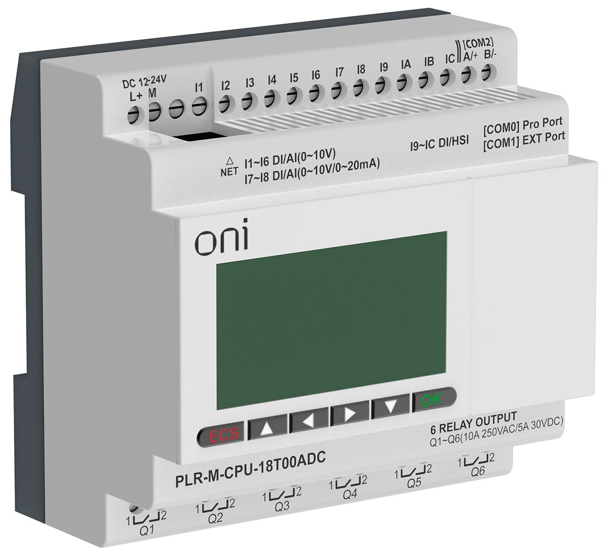 Контроллер логический  PLR-M-CPU-18T00ADC