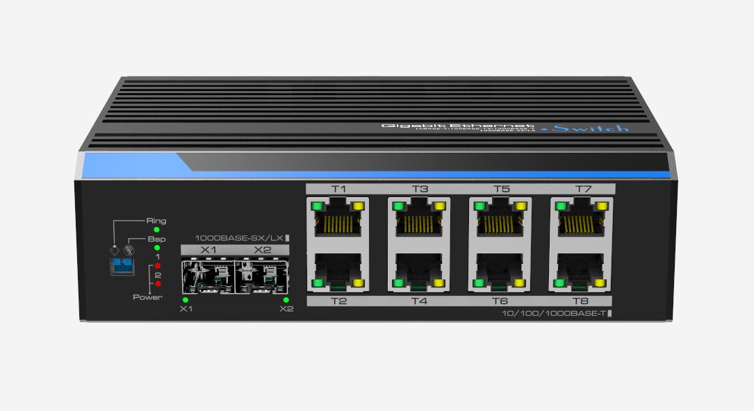 Коммутатор LPA-EVA-CC LS463767 8 портов, 100Мб+2 uplink 1Гб ( 8 RJ45+2 ...