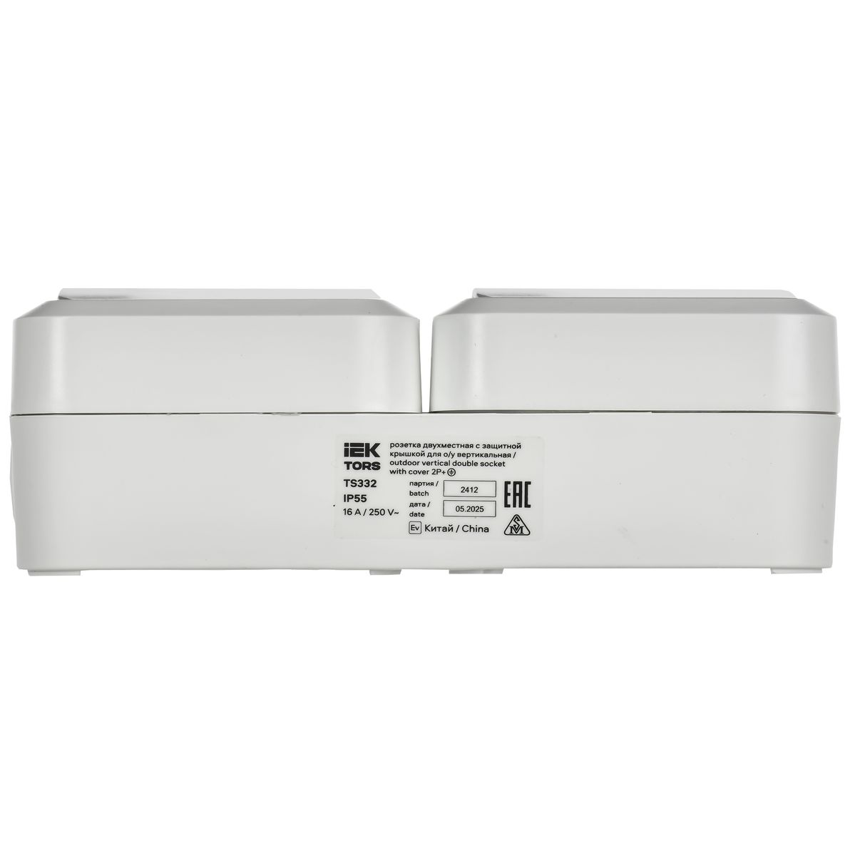 Розетка силовая TS332 TS-R26-16-55-V-K01