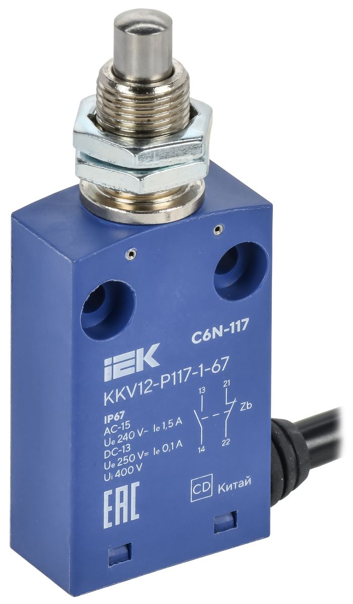 Выключатель концевой C6N-117 KKV12-P117-1-67