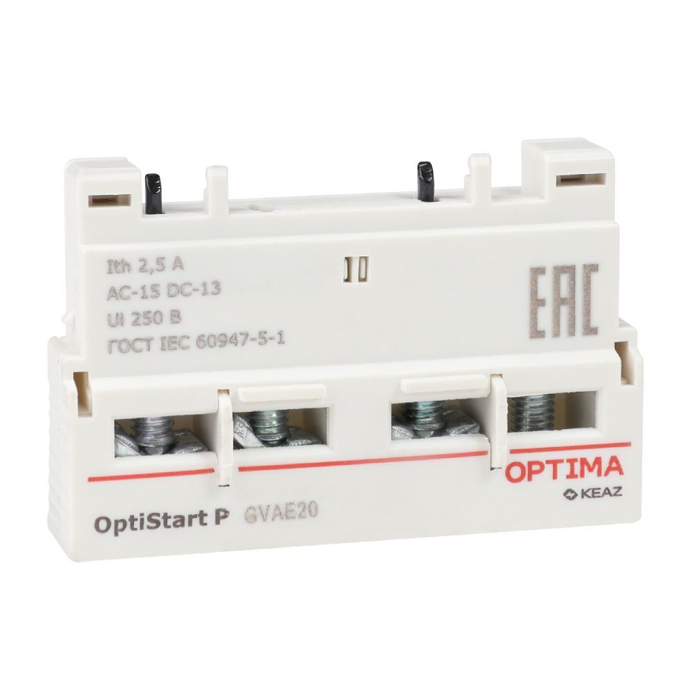 Блок контактов OptiStart ME GVAE20 354831