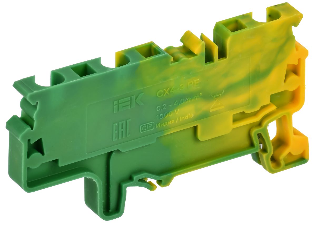 Клемма пружинная CX4-3 PE AF-CT41-00-3-K52-004