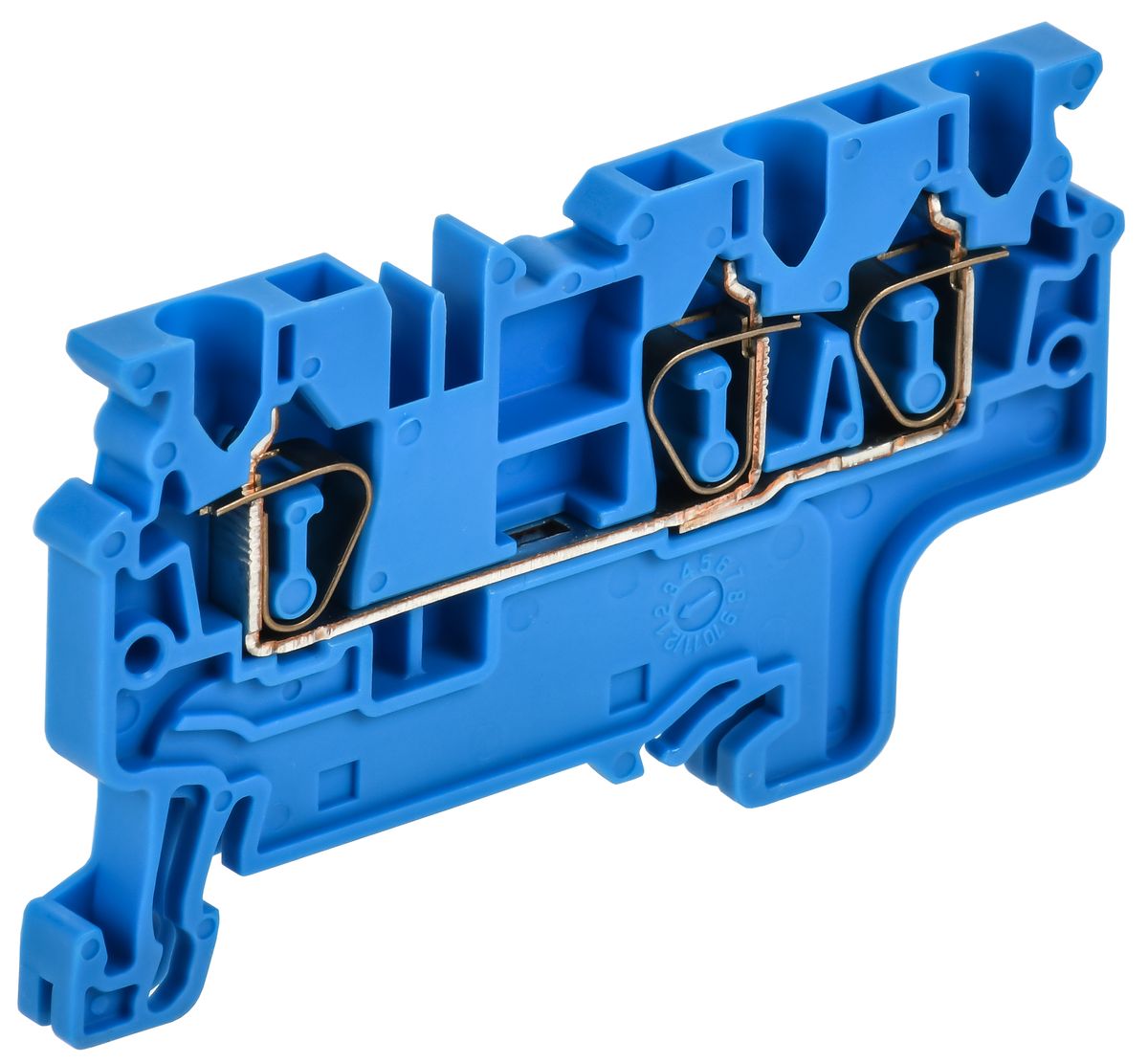 Клемма пружинная CX2.5-3 BU AF-CT40-00-3-K07-002