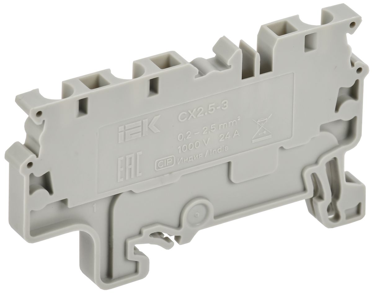 Клемма пружинная CX2.5-3 AF-CT40-00-3-K03-002