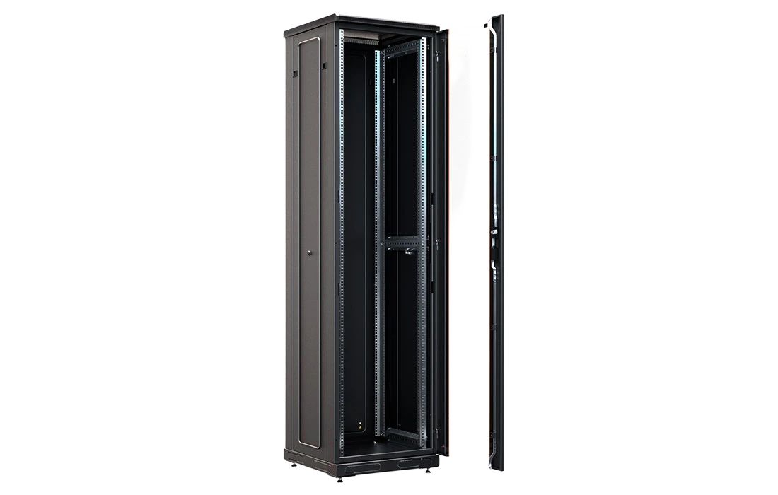 Шкаф телекоммуникационный ШТ-НП-М-47U-600-600-C-Ч 130411-01144