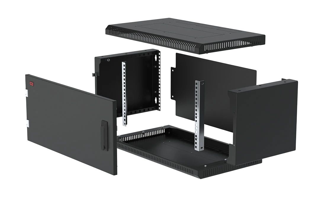 Шкаф телекоммуникационный ШТ-НСр-6U-600-350-М-Ч 130411-01321
