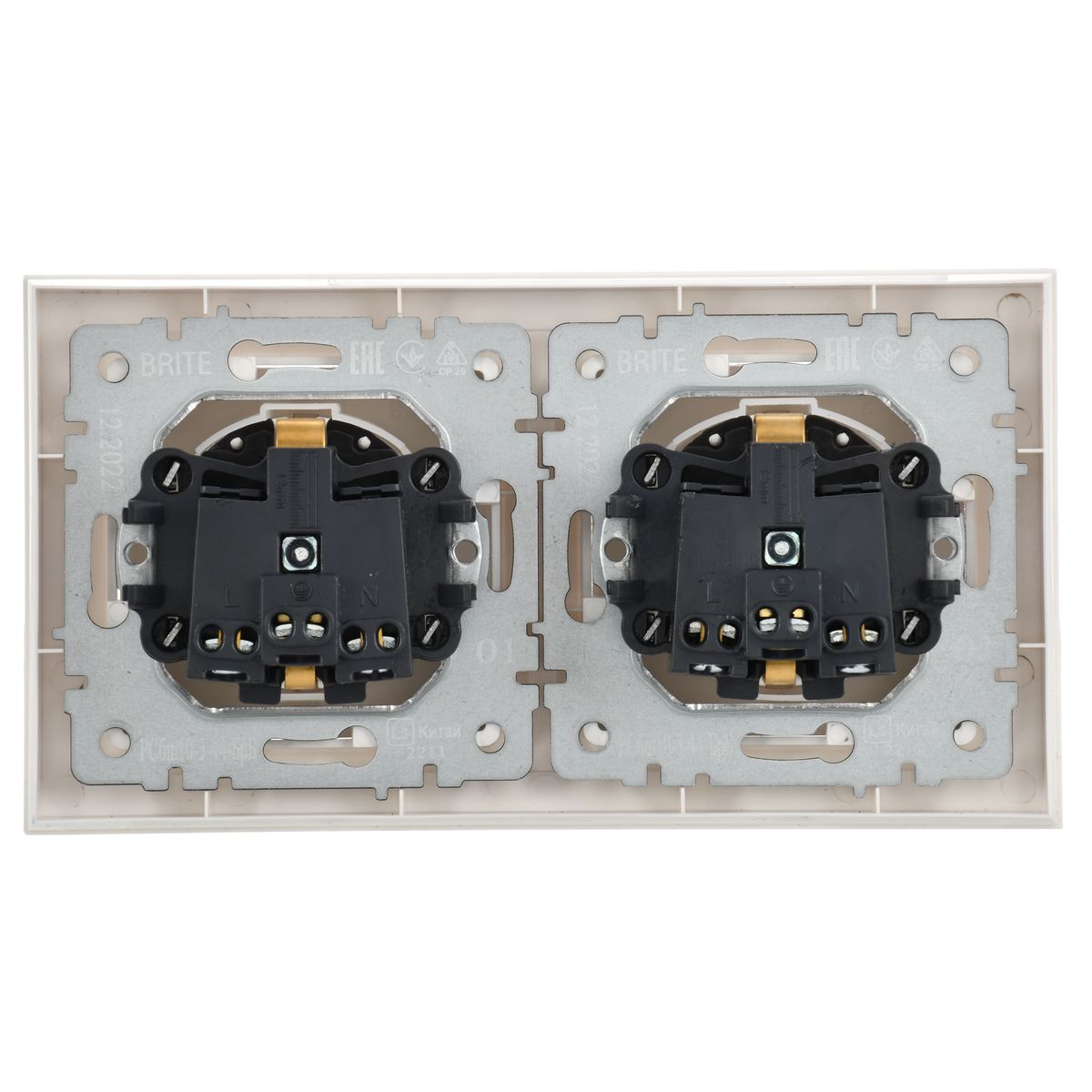 Комплект розеток РСбш10-3-44-БрБ BR-R16-16-44-2-K01-F-PRO