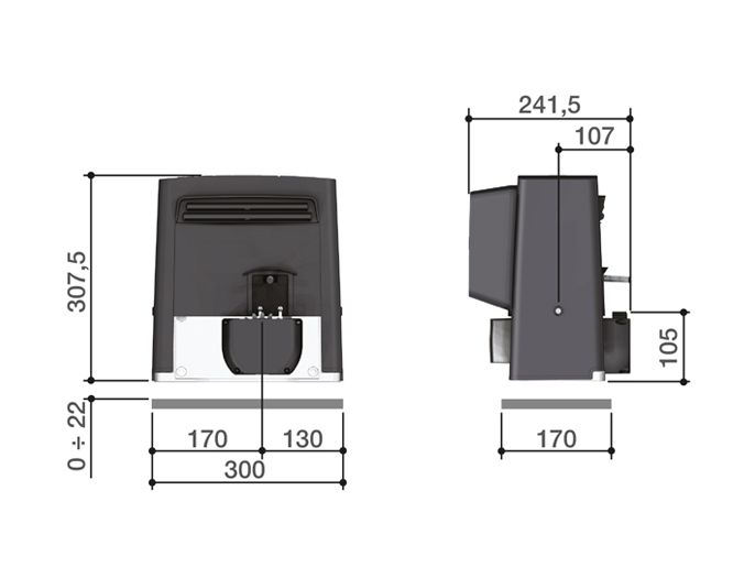 Комплект автоматики  BX708 KIT