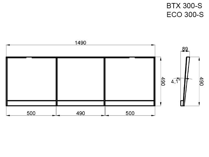 Комплект монтажный PSGRC-ECO/BTX 001PSGRC-ECOBTX