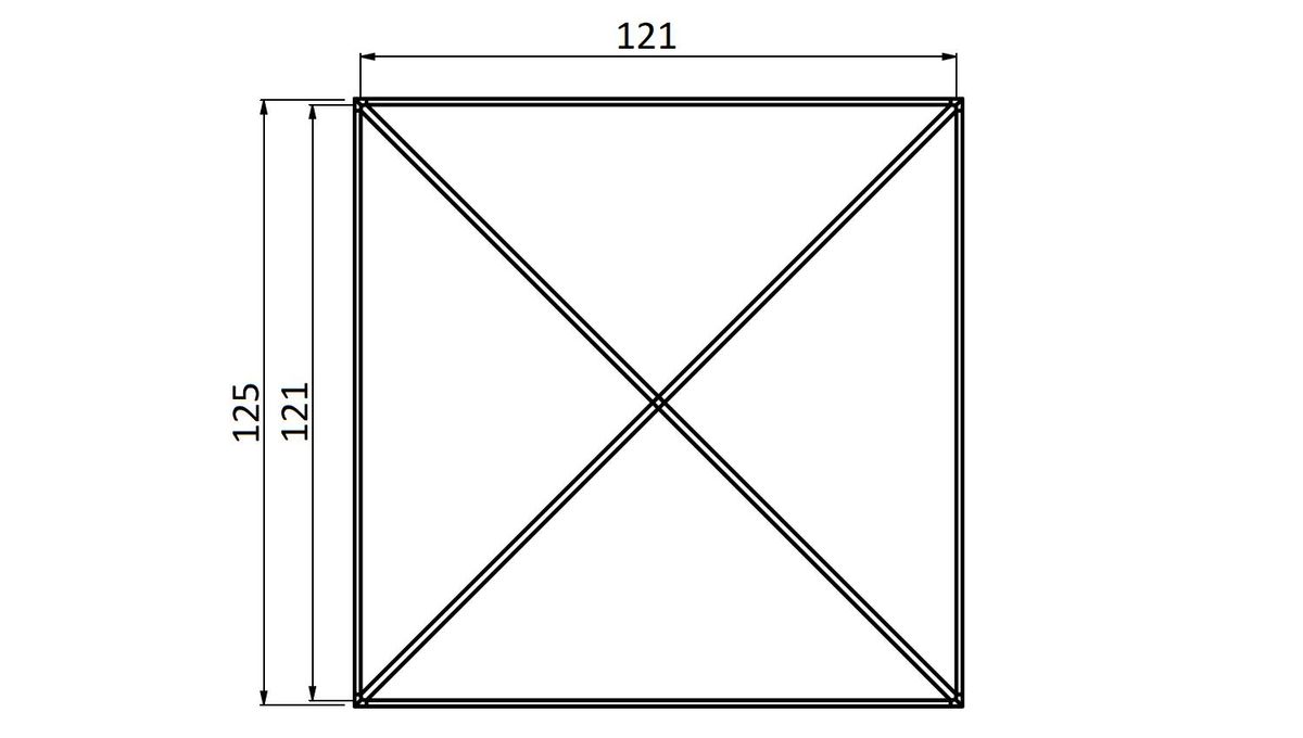 Заглушка столба ROOF 12 B 1700065