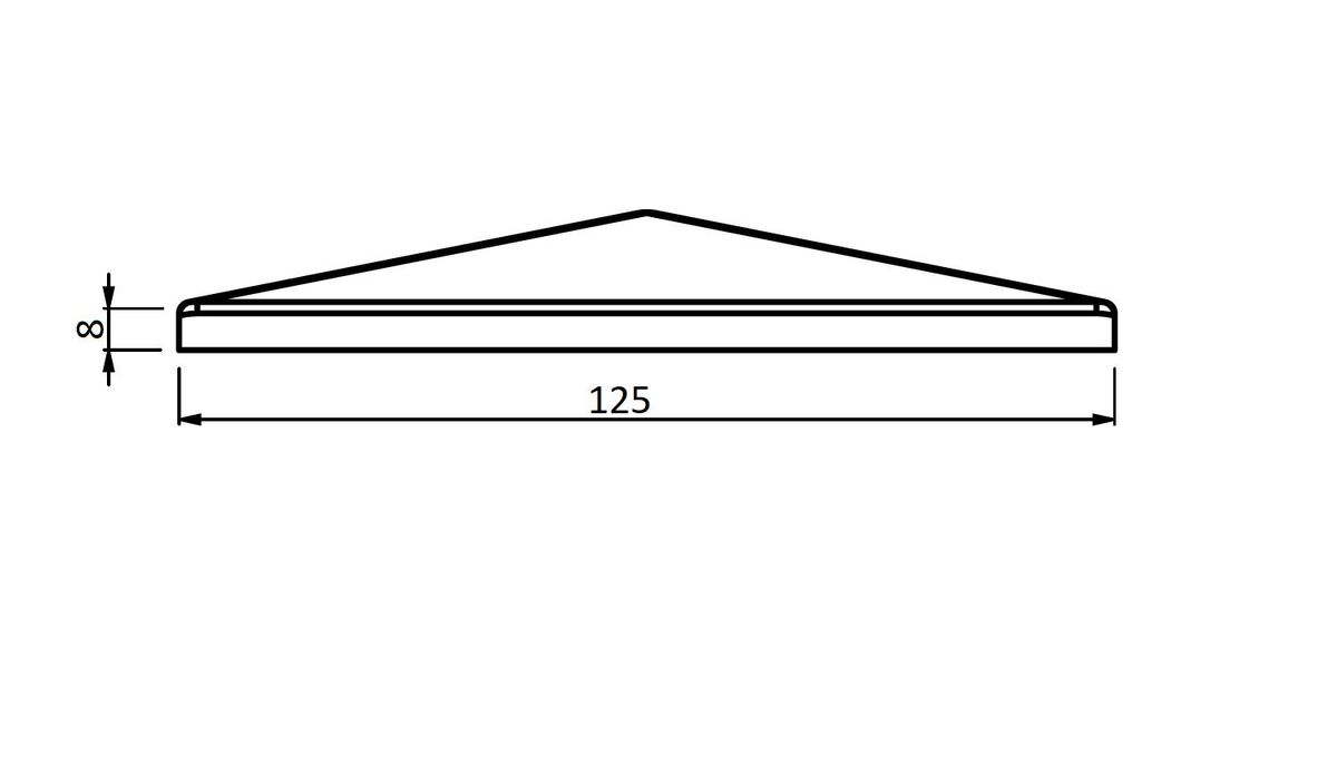 Заглушка столба ROOF 12 B 1700065