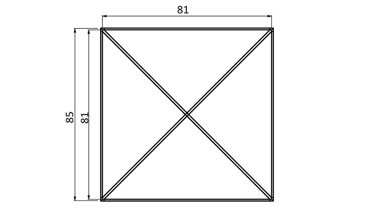 Заглушка столба ROOF 8 B 1700063