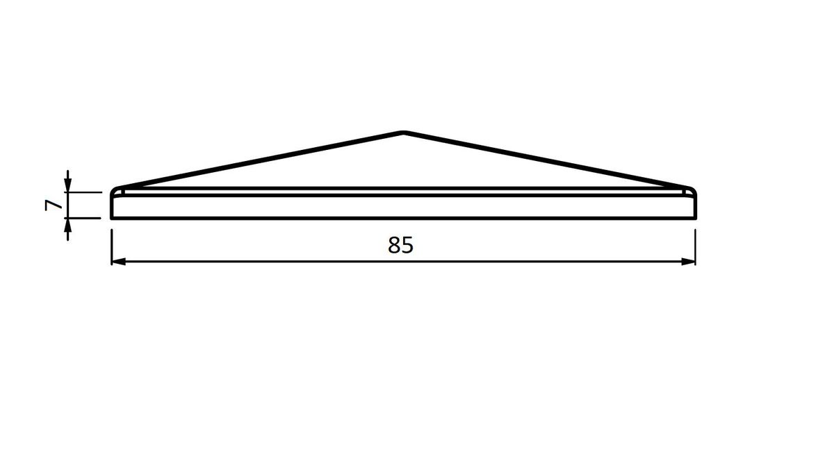 Заглушка столба ROOF 8 B 1700063