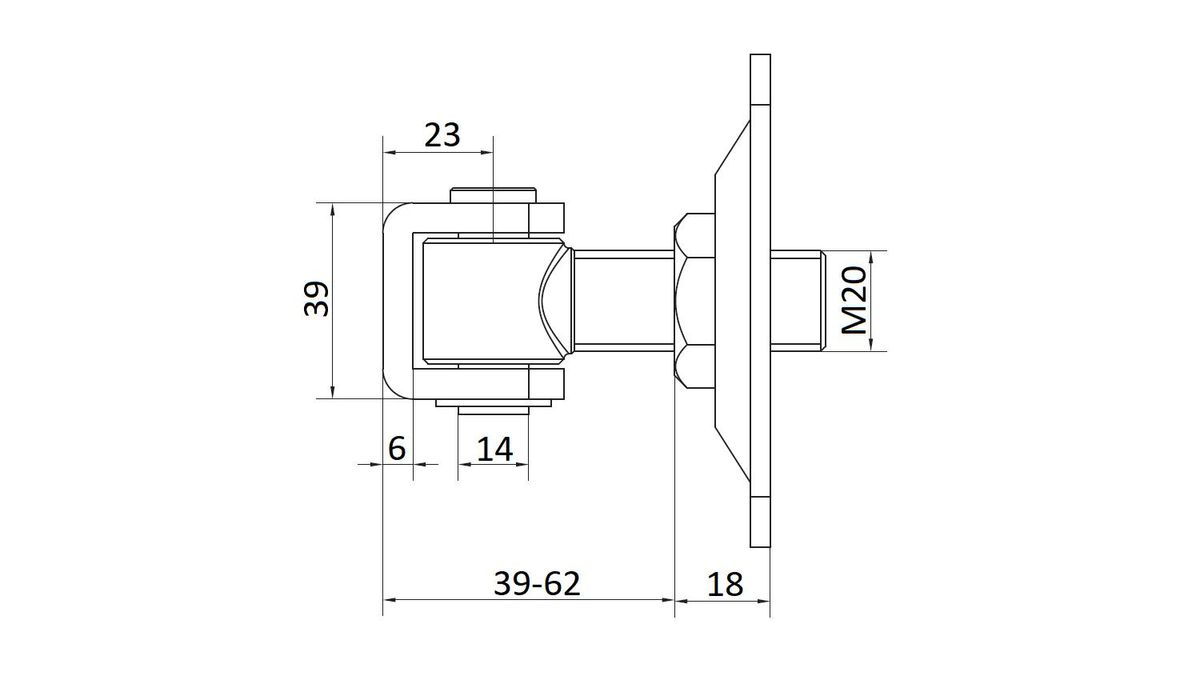 Петля HP 20 SO 1700223