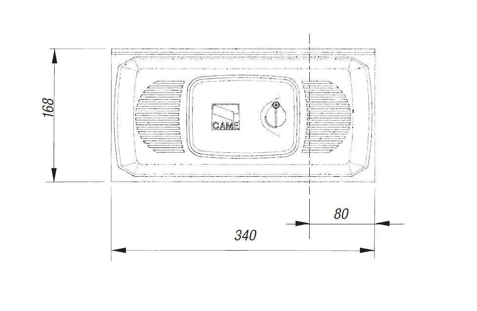 Привод распашной F1024 001F1024