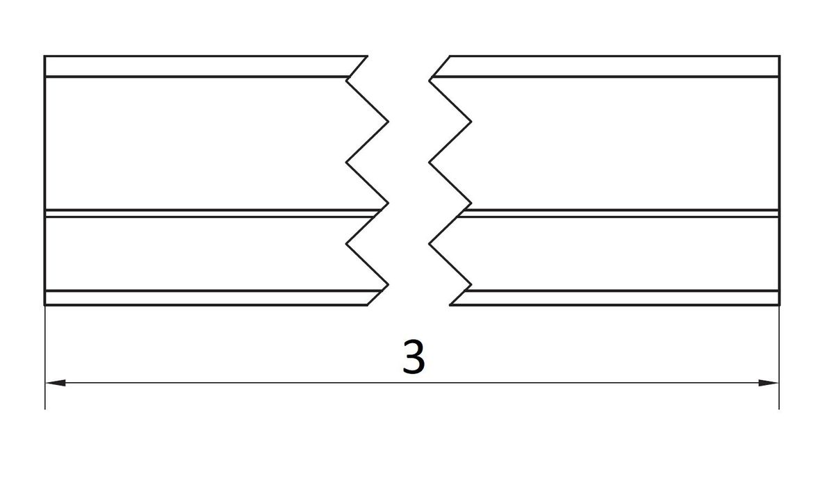 Рельс направляющий STAGE SB 3 1700167