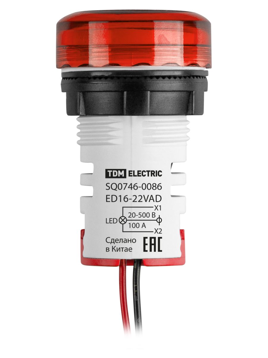 Индикатор сигнальный ED16-22VAD SQ0746-0086