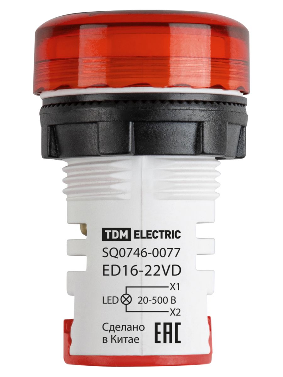 Индикатор сигнальный ED16-22VD SQ0746-0077