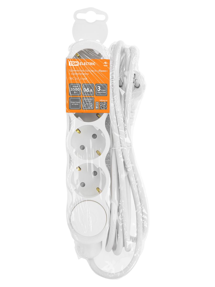 Удлинитель сетевой  SQ1303-4049