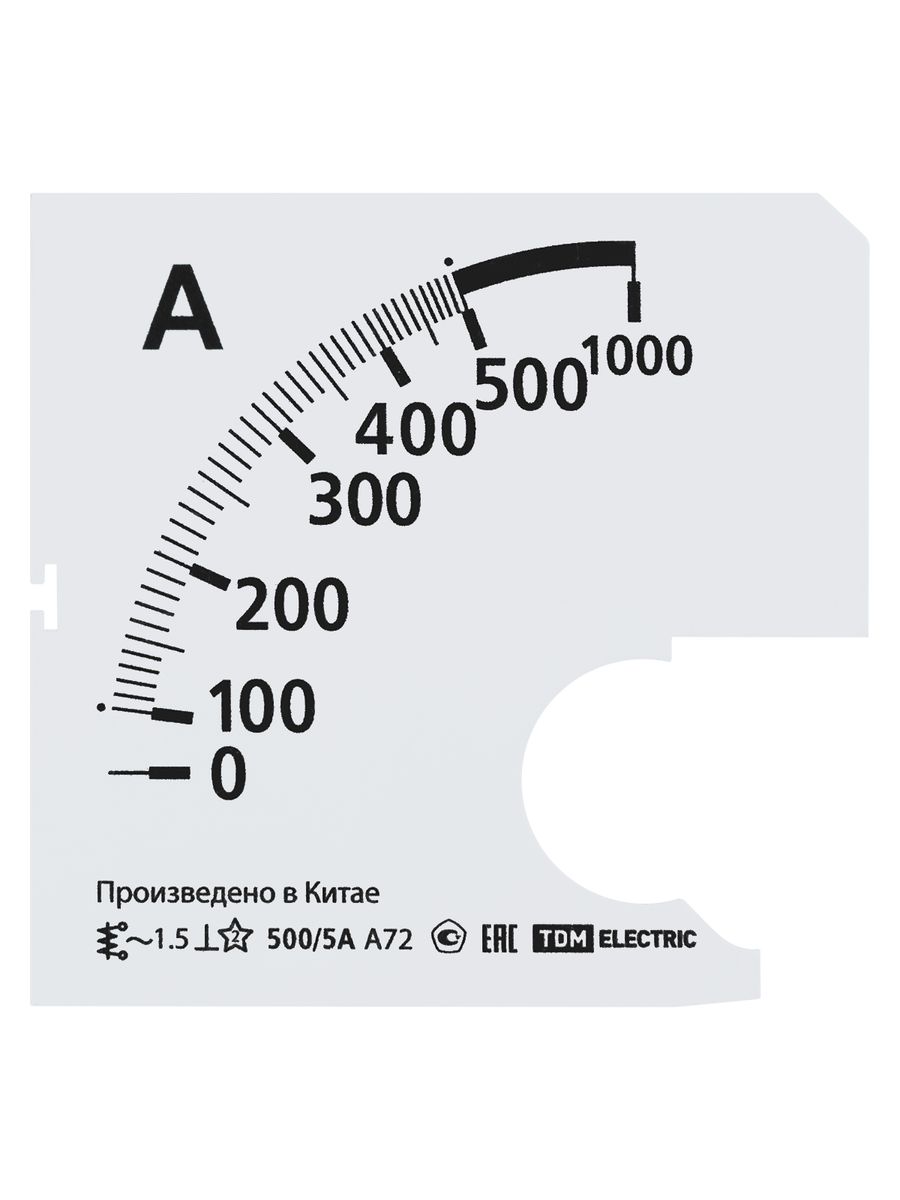 Шкала измерительная Ш72 SQ1102-2061
