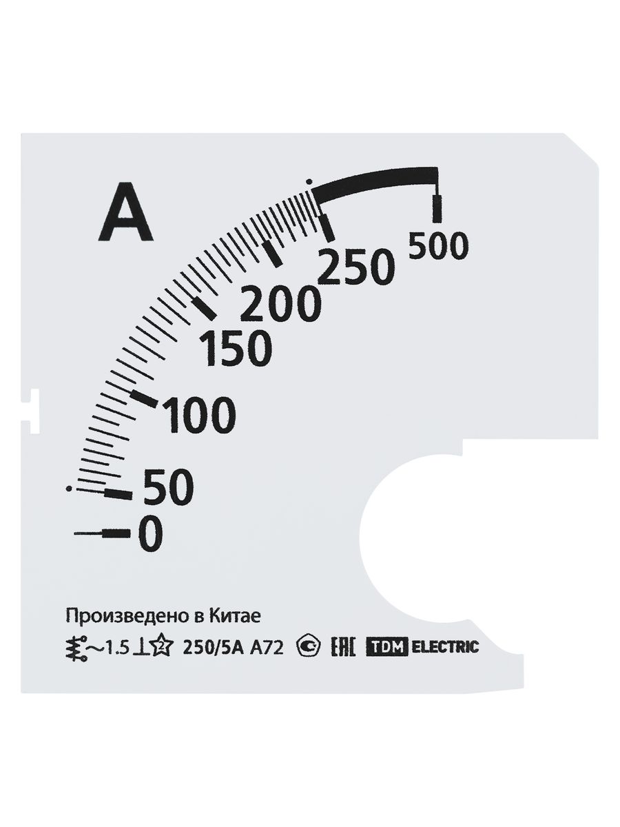 Шкала измерительная Ш72 SQ1102-2058