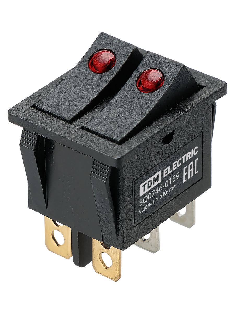 Выключатель KCD3-221N/D SQ0746-0159