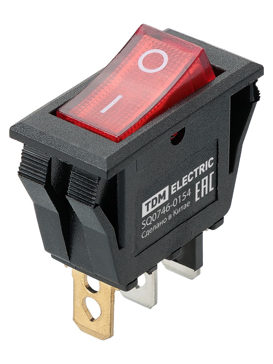 Выключатель KCD3-101N/B SQ0746-0154