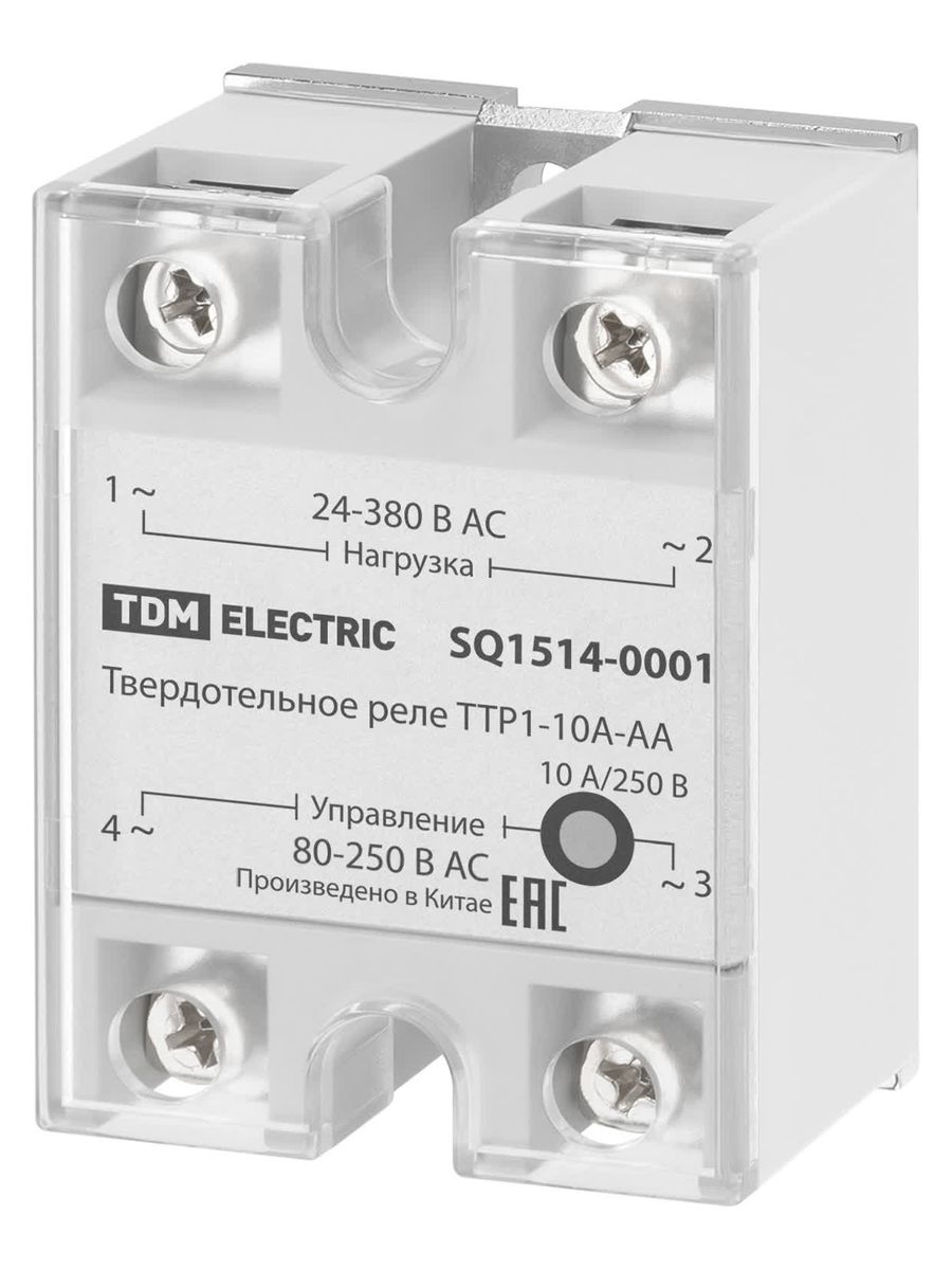 Реле твердотельное ТТР1-10А-AА SQ1514-0001