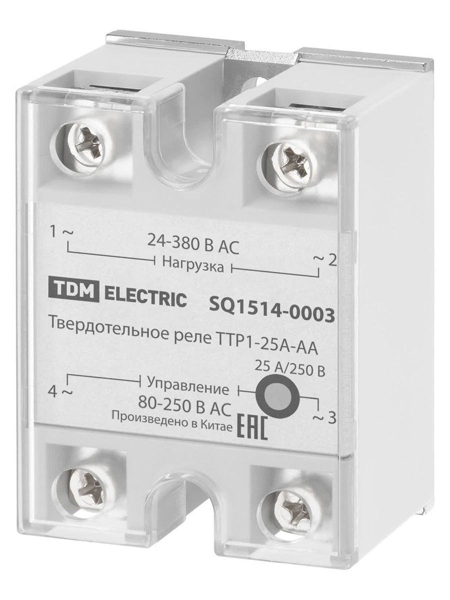 Реле твердотельное ТТР1-25А-AА SQ1514-0003
