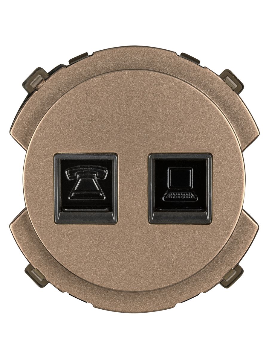 Розетка телекоммуникационная  SQ1819-0417