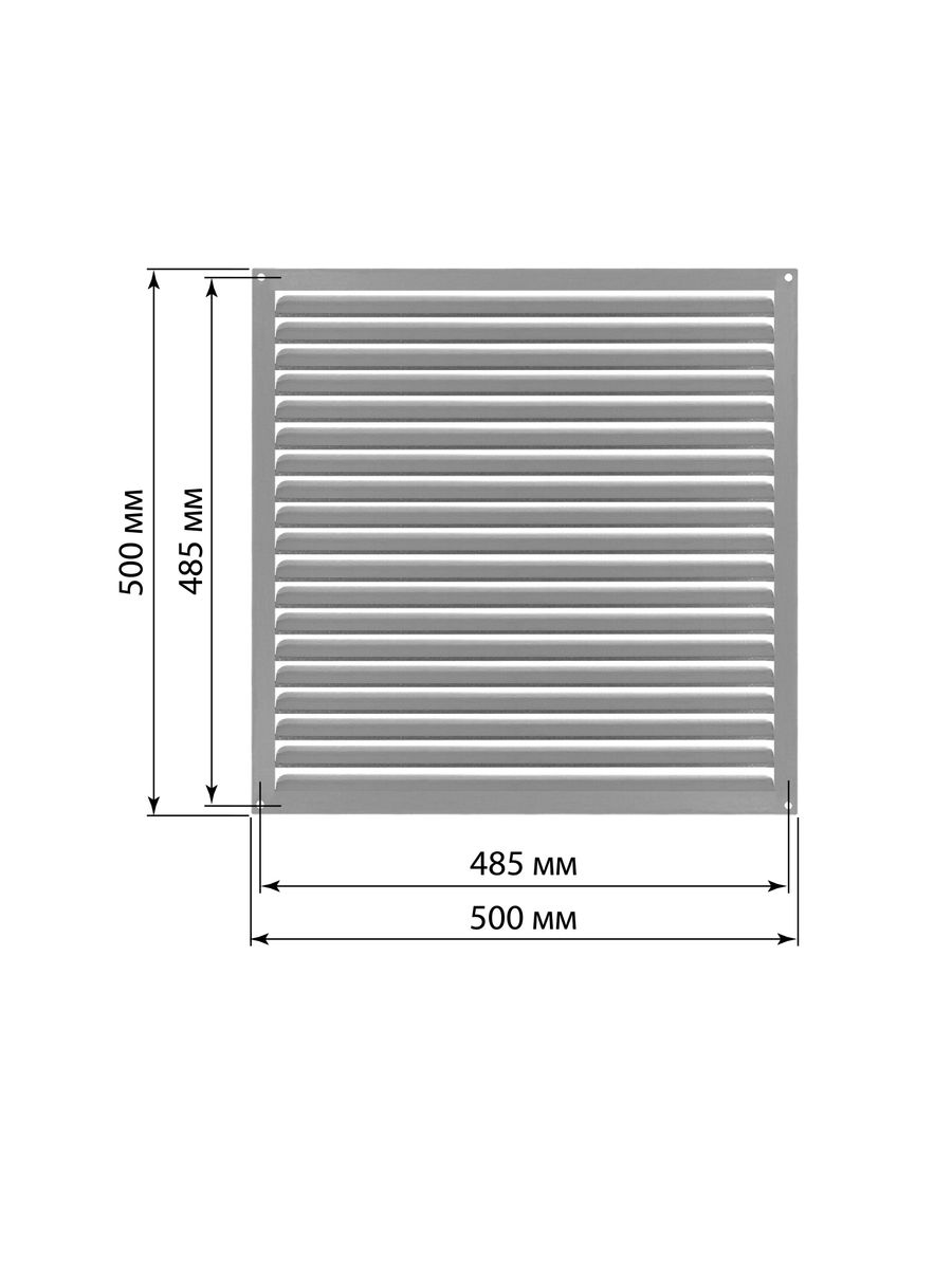 Решетка вентиляционная  SQ1807-0744