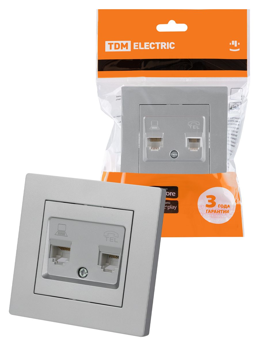 Розетка телекоммуникационная  SQ1816-0248