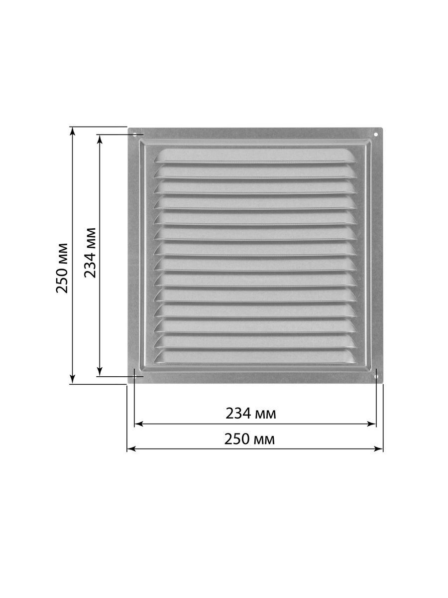 Решетка вентиляционная  SQ1807-0715