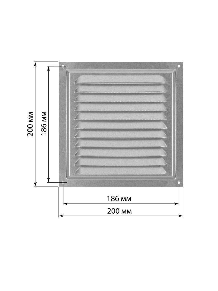 Решетка вентиляционная  SQ1807-0714