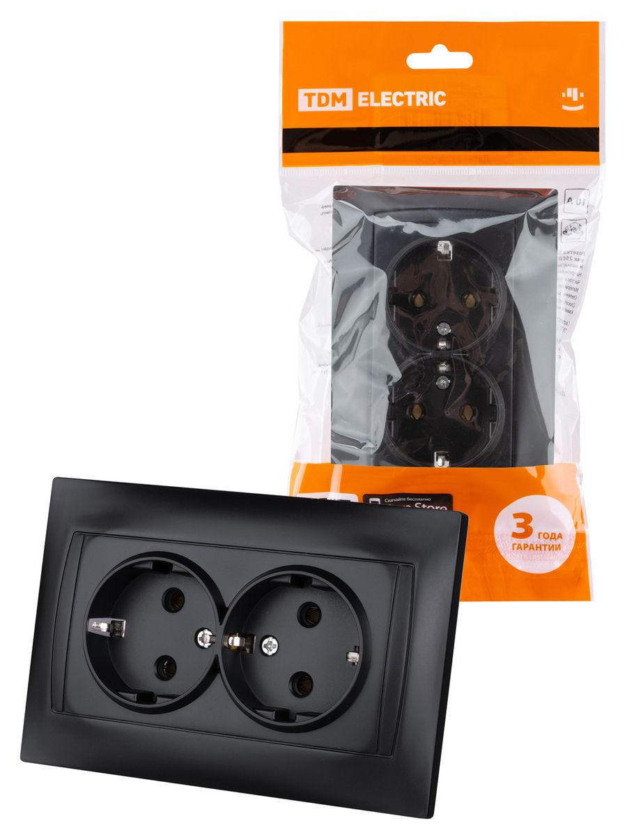 Розетка силовая  SQ1815-0625