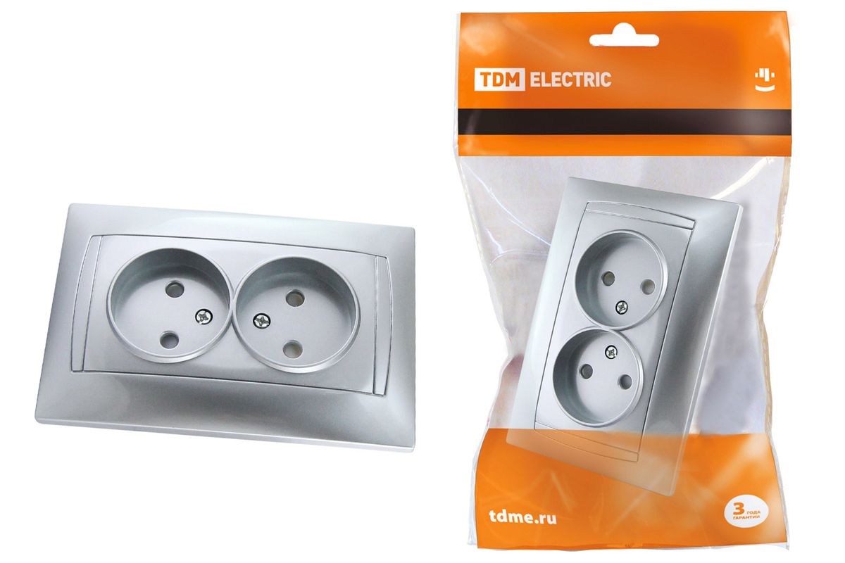 Розетка силовая  SQ1815-0212
