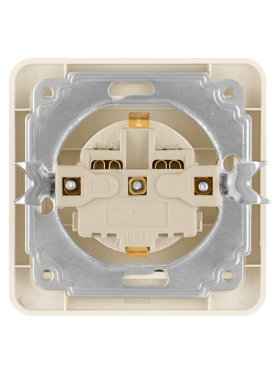 Розетка силовая  SQ1804-0124