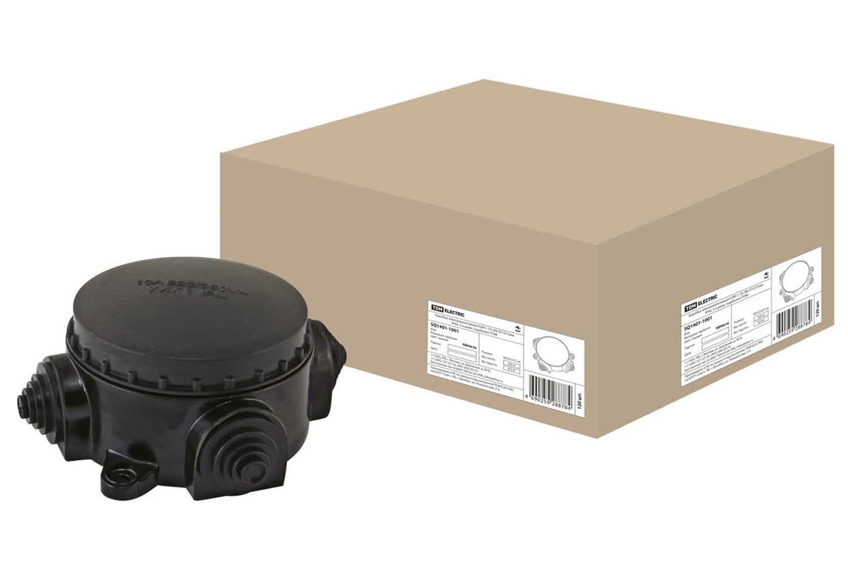 Коробка распаячная КЭМ 1-10-3М SQ1401-1001