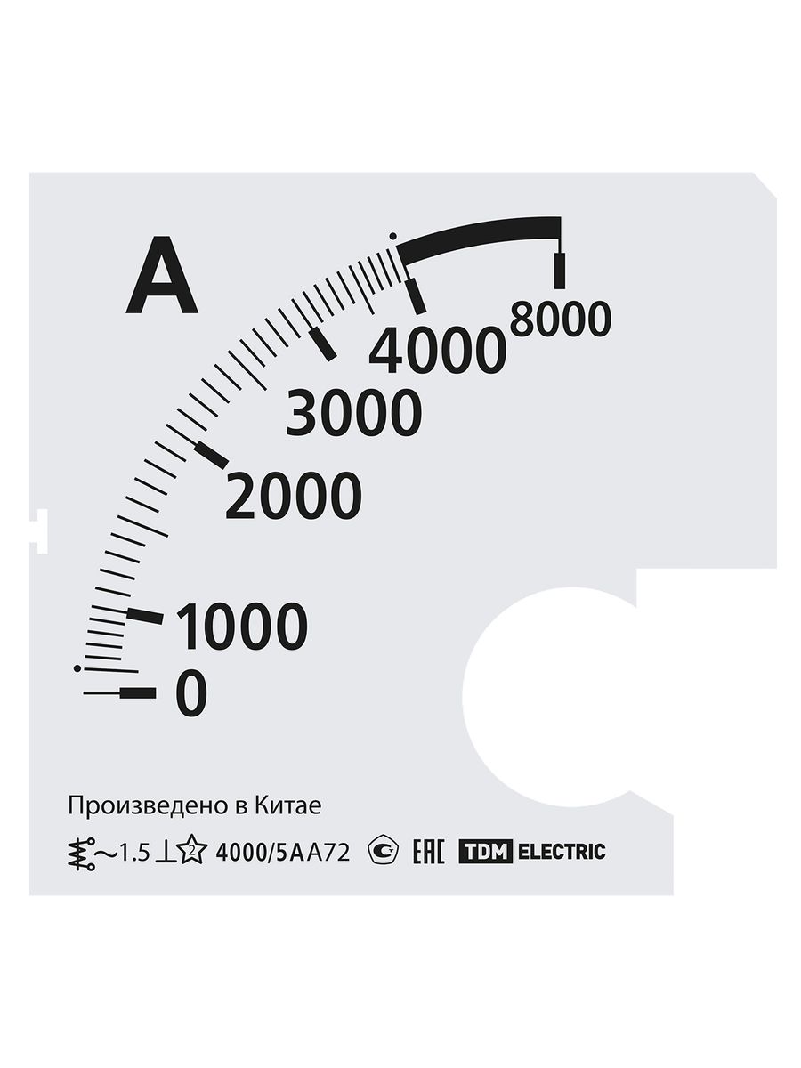 Шкала измерительная Ш72 SQ1102-2071