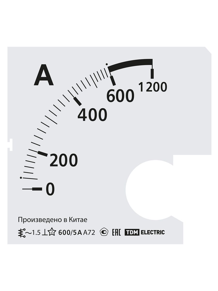 Шкала измерительная Ш72 SQ1102-2062