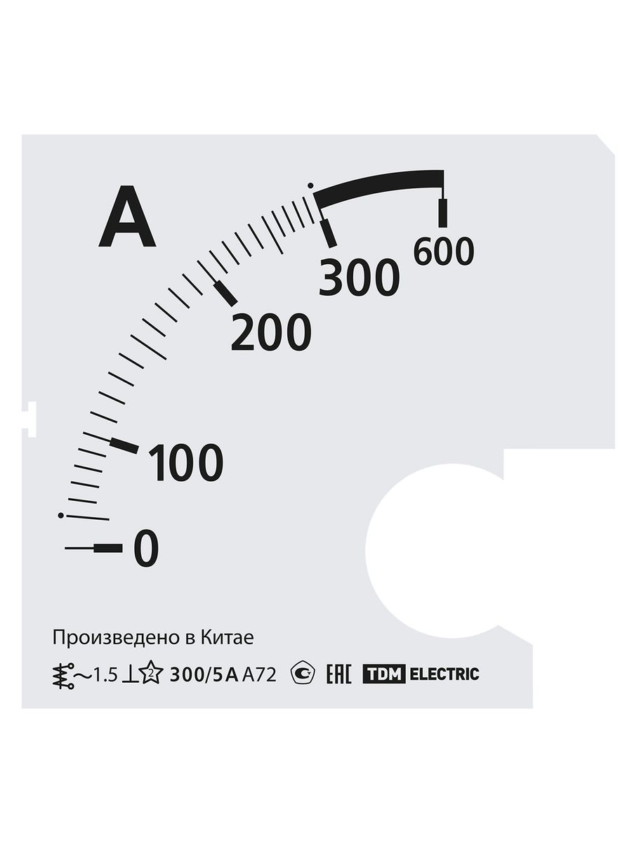 Шкала измерительная Ш72 SQ1102-2059
