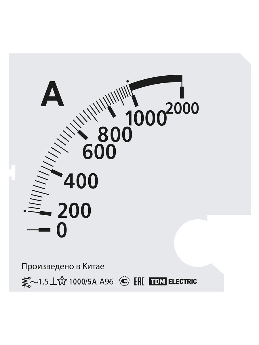 Шкала измерительная Ш96 SQ1102-2023