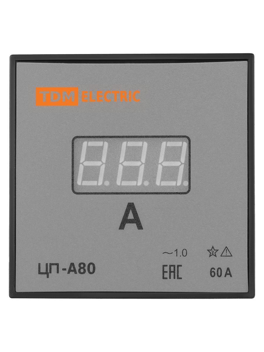 Амперметр ЦП-А80 60А-1,0 SQ1102-0519