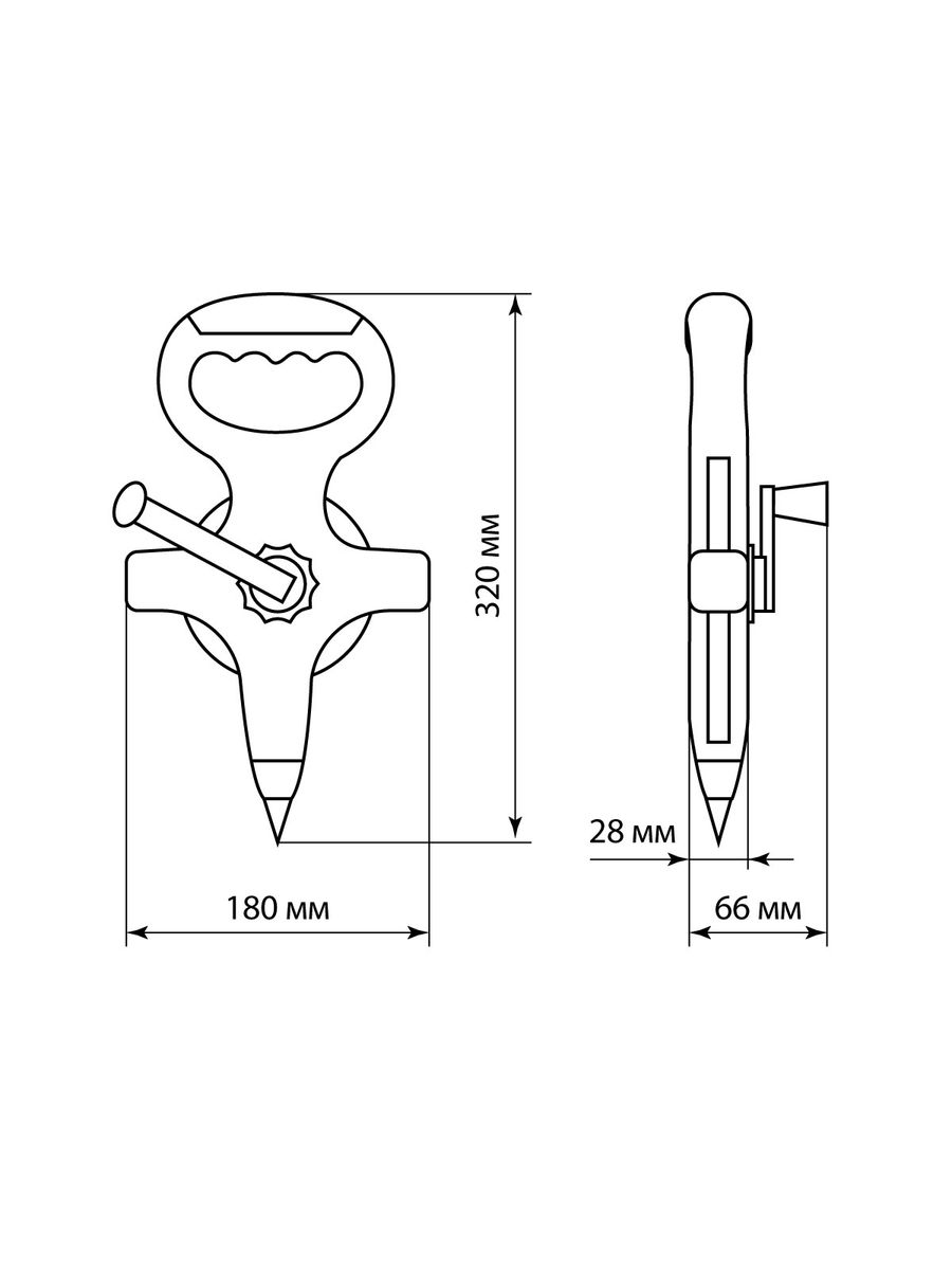 Лента измерительная  SQ1018-0403