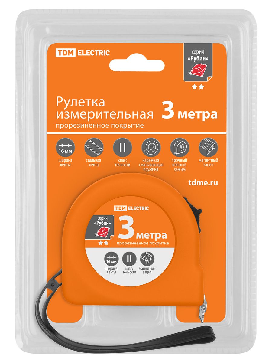 Рулетка  SQ1018-0105